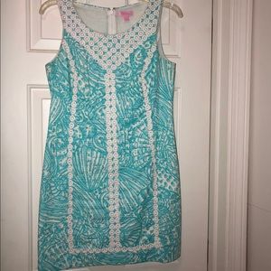 Lilly Pulitzer Blue Seacups Dress